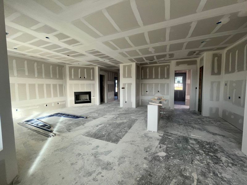 In-progress construction of a new home in Eagle Ridge Estates, Weatherford, TX (Image 4). In-progress construction of a new home in Eagle Ridge Estates, Weatherford, TX (Image 4).