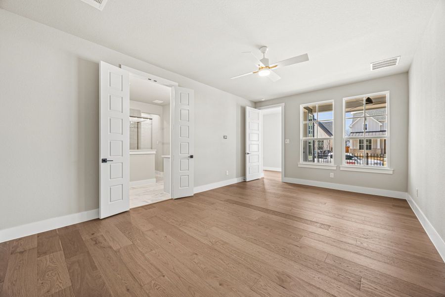 Spacious, unfurnished interior of a new home in Fields, Frisco (Image 45). Spacious, unfurnished interior of a new home in Fields, Frisco (Image 45).