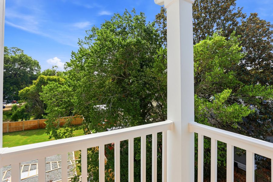 Representative exterior details of a home built from the The Lofton by RobuckHomes in Downtown Wilmington Collective, Wilmington (Image 36).