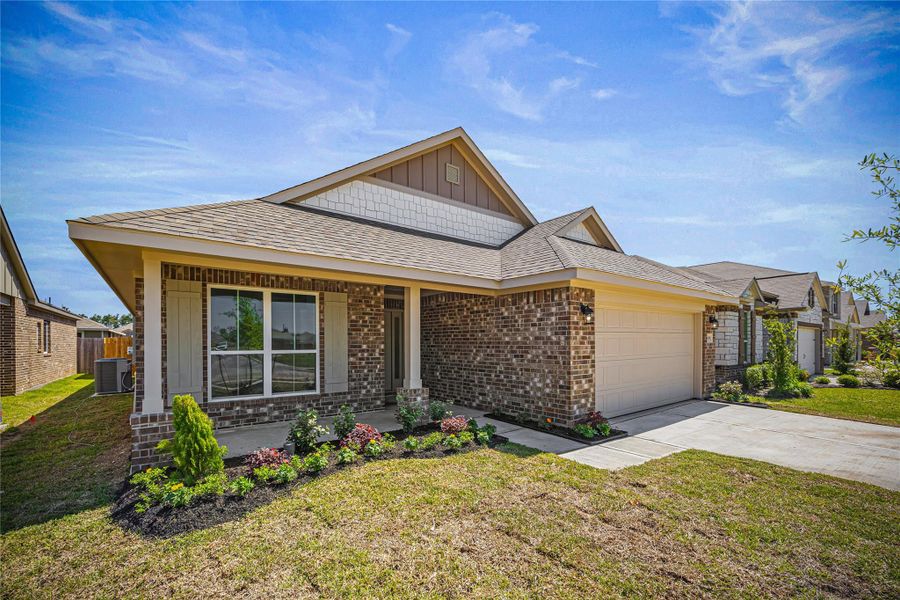 Front exterior of a home in the Grand Oaks Reserve community, located in Cleveland, TX (Image 14). Front exterior of a home in the Grand Oaks Reserve community, located in Cleveland, TX (Image 14).