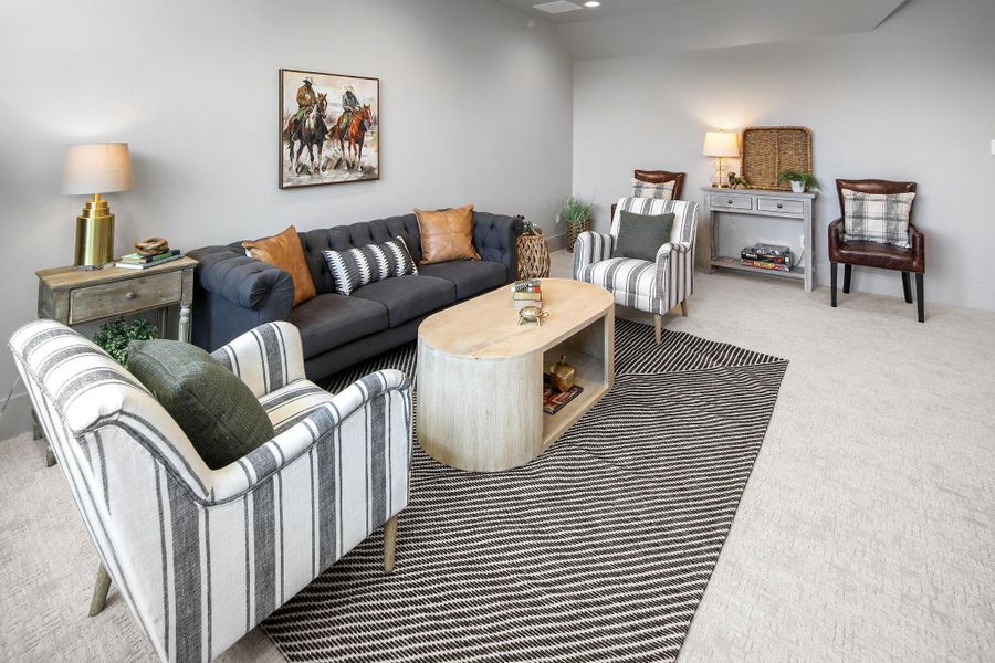 Furnished interior view inside a new home in , Bryan (Image 12).