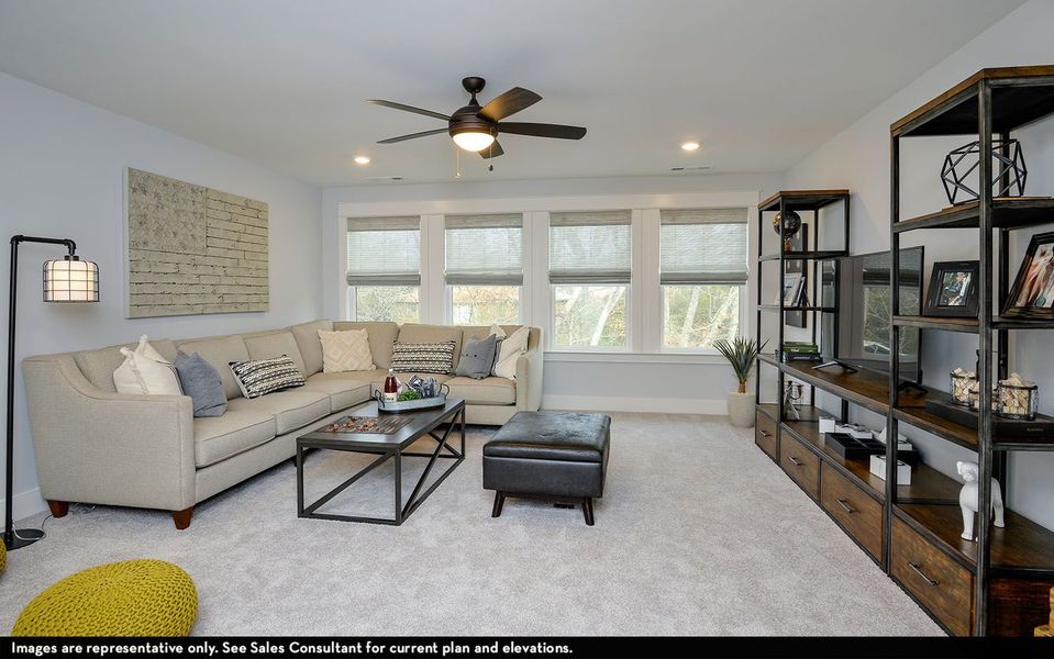 Furnished interior view inside a new home in Dorris Farm, White House (Image 23).