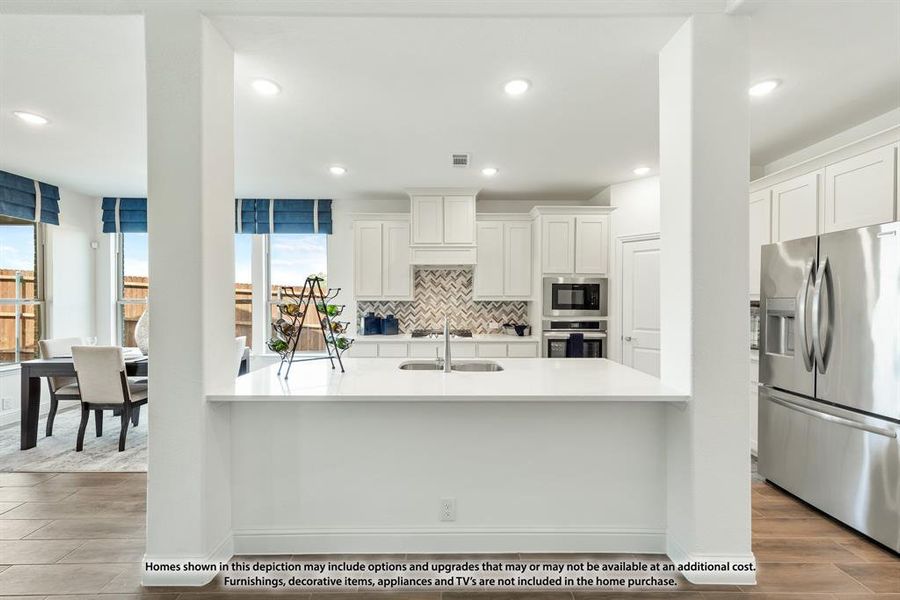 Furnished interior view inside a new home in Mockingbird Hills, Joshua (Image 32).