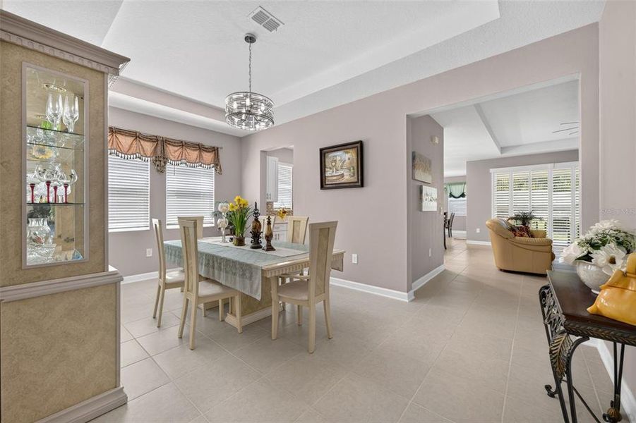 Furnished interior view inside a new home in Bronson's Ridge, Apopka (Image 9).