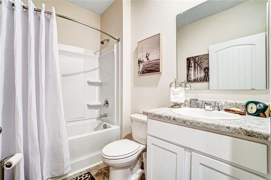 Furnished interior view inside a new home in , Dawsonville (Image 22).