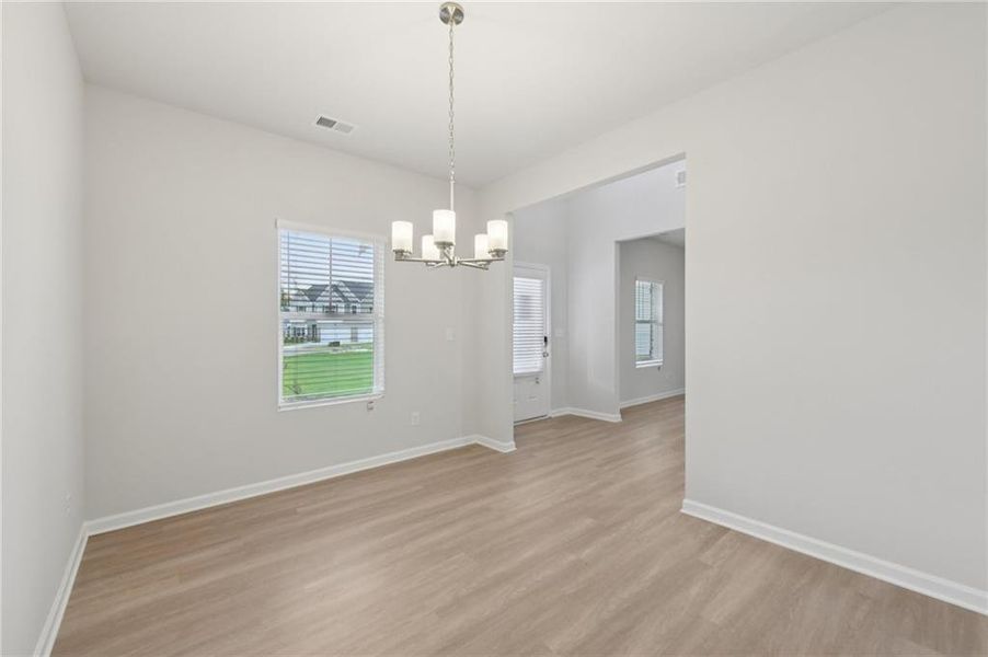 Spacious, unfurnished interior of a new home in Stephen's Landing, Loganville (Image 39).