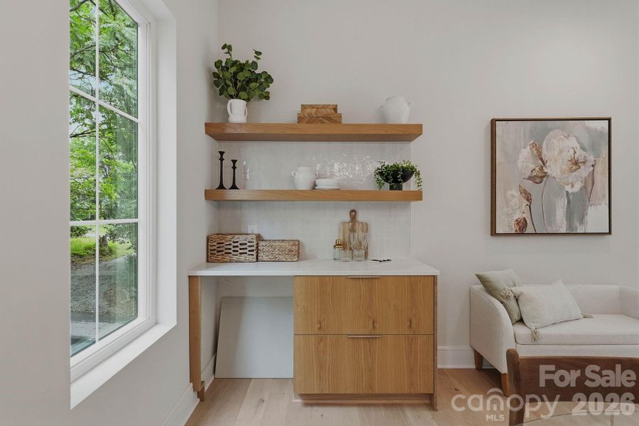 Furnished interior view inside a new home in , Charlotte (Image 24).