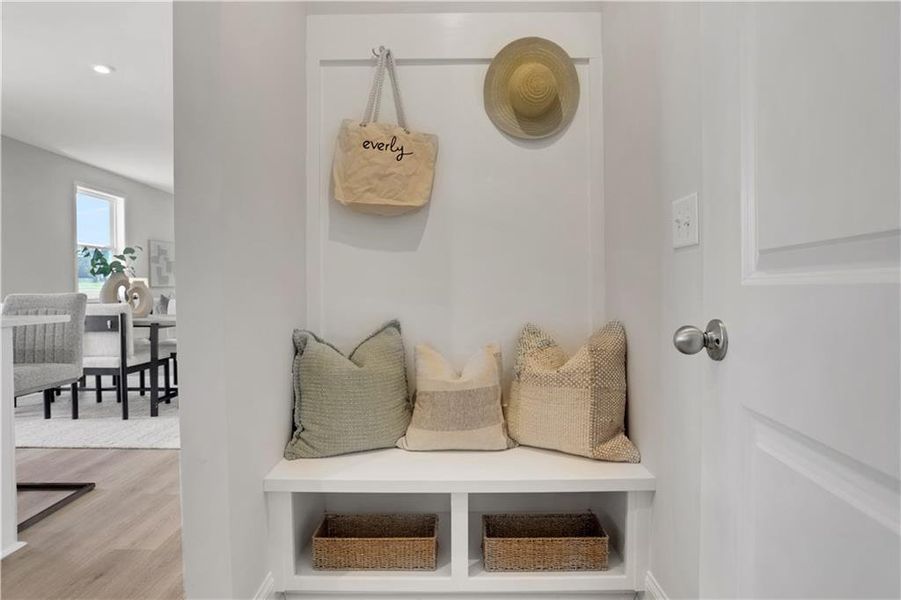 Furnished interior view inside a new home in Easton Walk, Lawrenceville (Image 8).