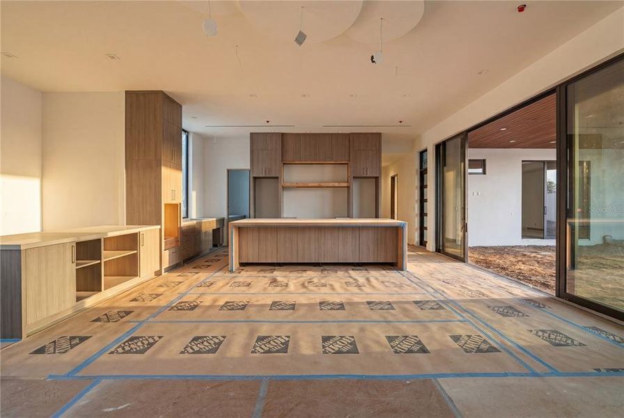 In-progress construction of a new home in , Odessa, FL (Image 22).