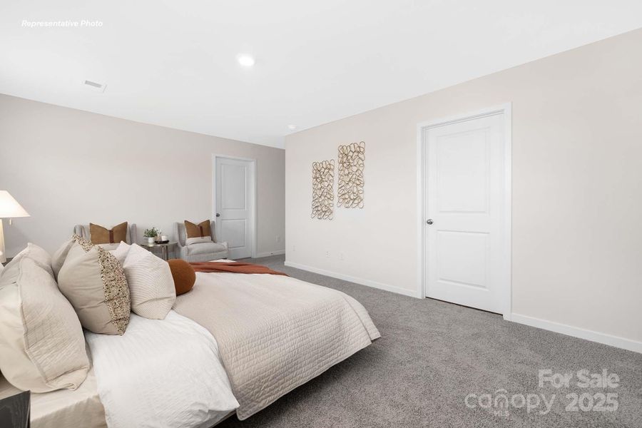 Furnished interior view inside a new home in Secrest Commons, Monroe (Image 3). Furnished interior view inside a new home in Secrest Commons, Monroe (Image 3).