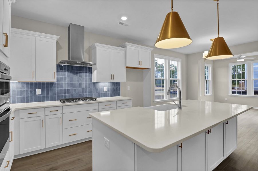 Furnished interior view inside a new home in Grand Park, Leland (Image 6).