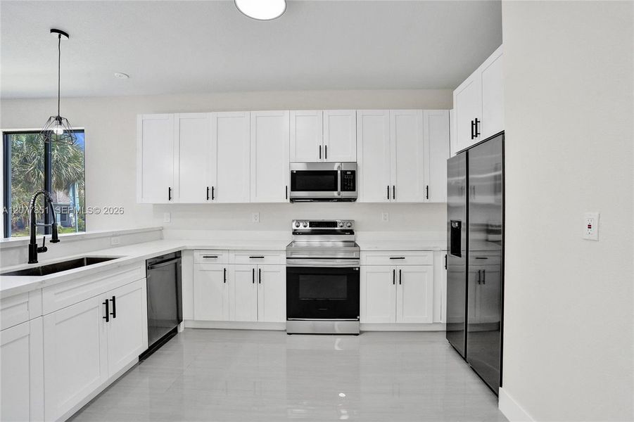 Furnished interior view inside a new home in , Dania Beach (Image 9).