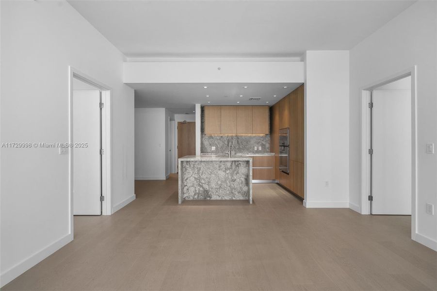 Furnished interior view inside a new home in Five Park, Miami Beach (Image 4). Furnished interior view inside a new home in Five Park, Miami Beach (Image 4).