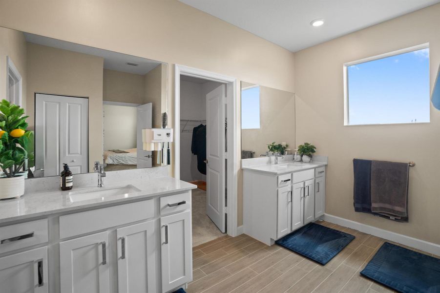 Furnished interior view inside a new home in , Loxahatchee (Image 41).