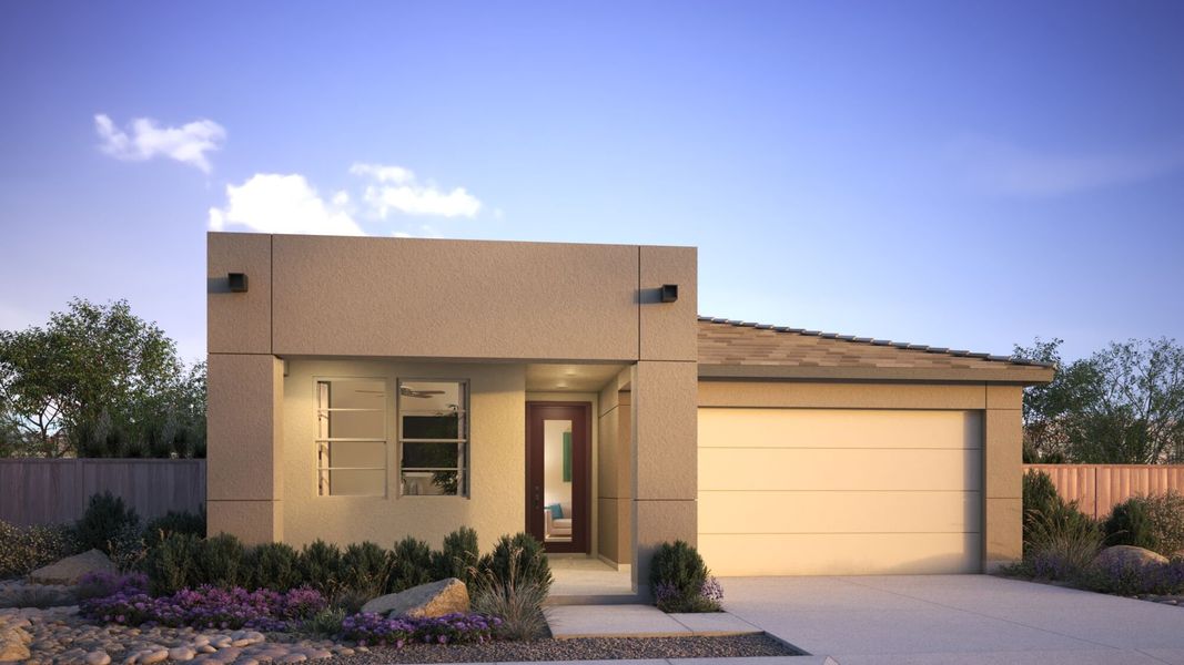 Copper - Desert Modern Elevation Copper - Desert Modern Elevation