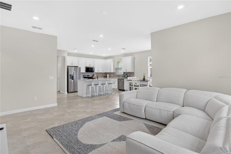Furnished interior view inside a new home in , Deland (Image 12).