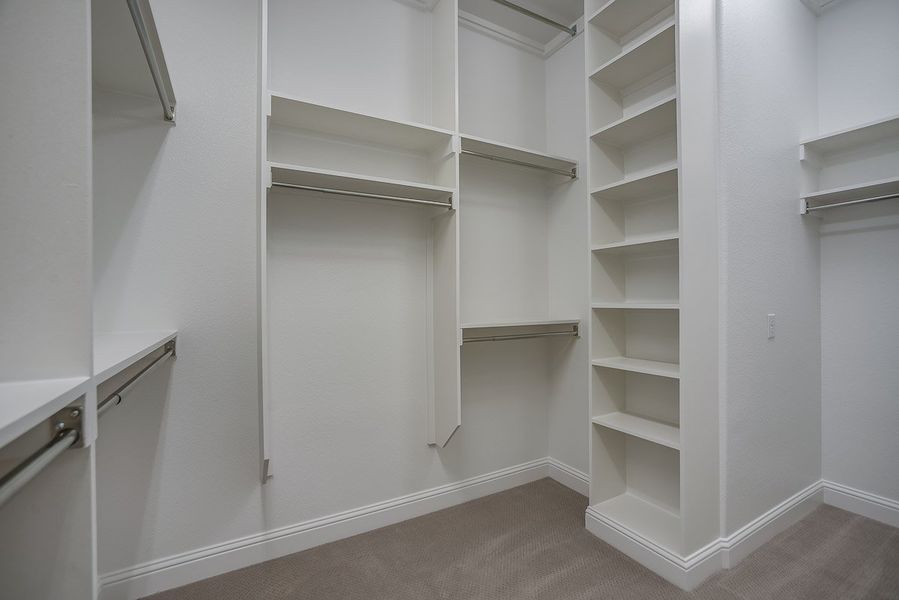 Plan 1145 Primary Closet Representative Image