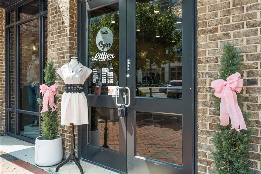Furnished interior view inside a new home in Millcroft Townhomes, Buford (Image 8).