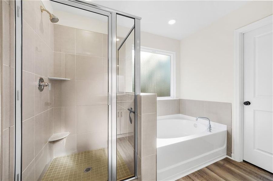 Furnished interior view inside a new home in , Loganville (Image 34).