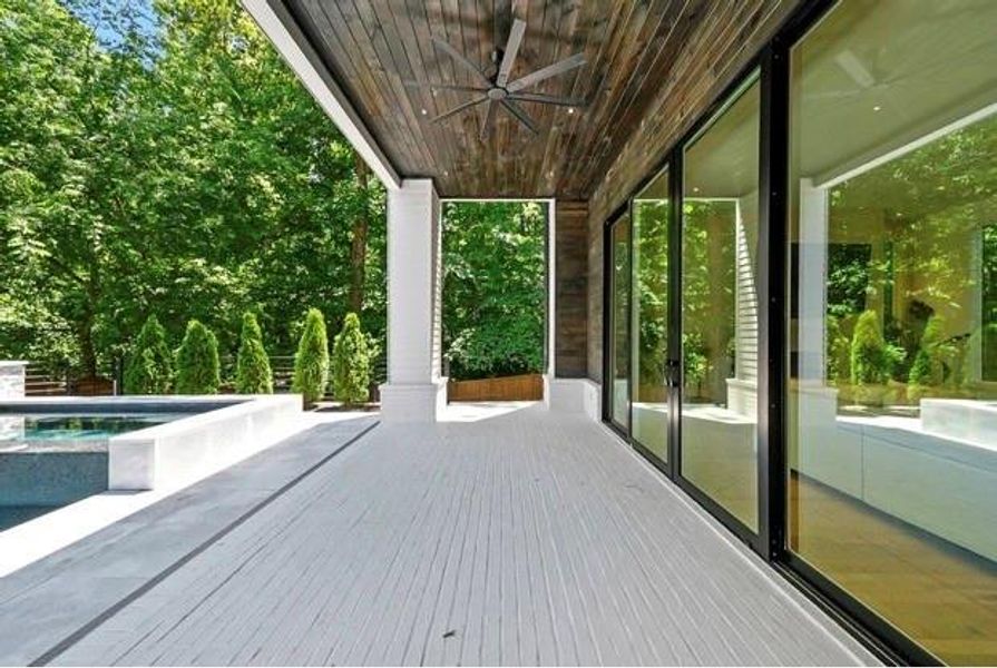 Exterior details and patio area of a home in , Brookhaven (Image 3).