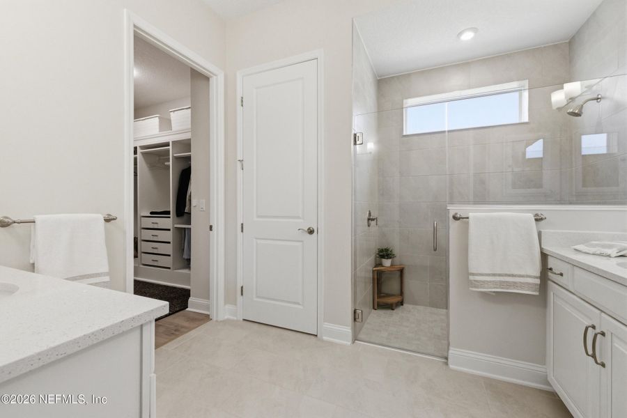 Furnished interior view inside a new home in RiverTown, St. Johns (Image 25).