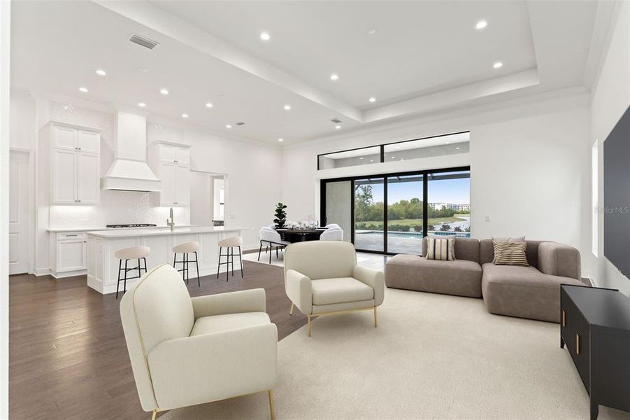 Furnished interior view inside a new home in , Nokomis (Image 11). Furnished interior view inside a new home in , Nokomis (Image 11).