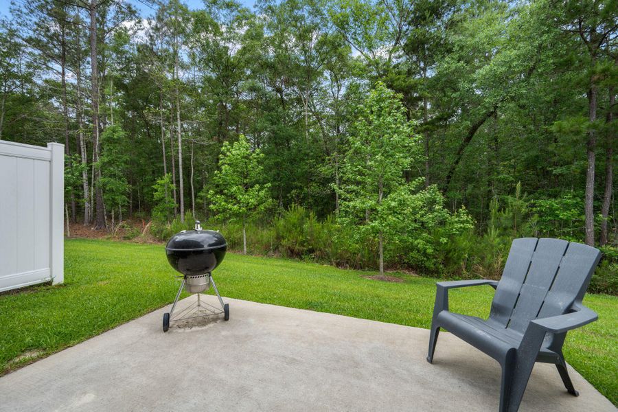 Exterior details and patio area of a home in , Summerville (Image 23).