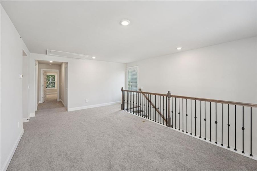 Spacious, unfurnished interior of a new home in Hemingway - Reserve Series, Cumming (Image 26). Spacious, unfurnished interior of a new home in Hemingway - Reserve Series, Cumming (Image 26).