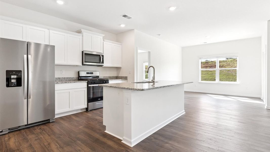Furnished interior view inside a new home in Best Farms, Maryville (Image 5).