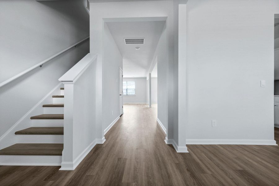 Spacious, unfurnished interior of a new home in The Garrison, Summerville (Image 16). Spacious, unfurnished interior of a new home in The Garrison, Summerville (Image 16).