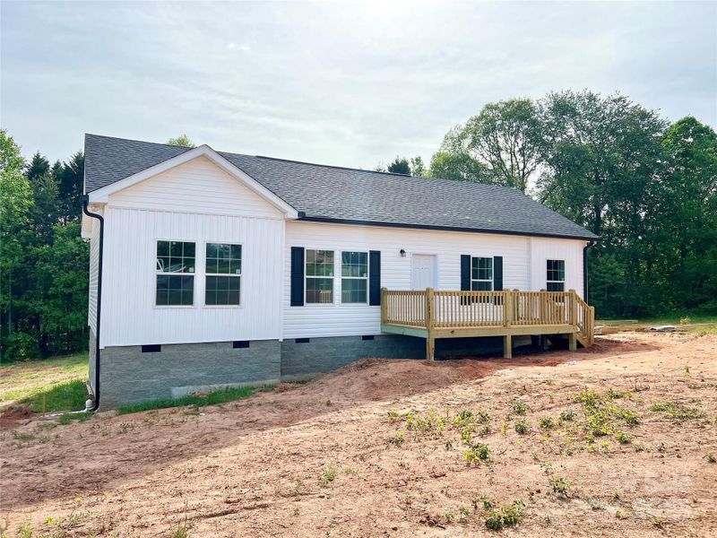 Front exterior of a new home in , Taylorsville, NC, highlighting curb appeal (Image 2).
