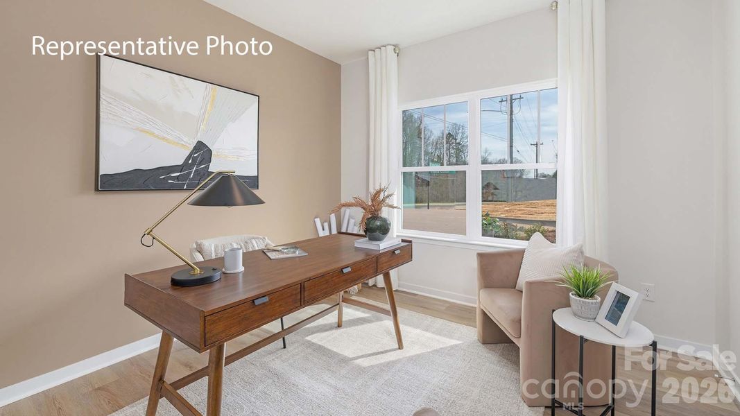 Furnished interior view inside a new home in Stanton, Richburg (Image 8).