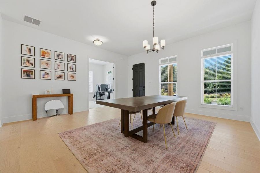 Furnished interior view inside a new home in , Woodstock (Image 19).