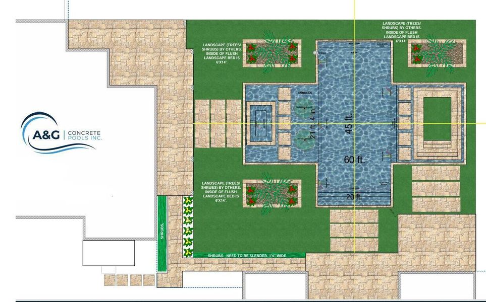 2D floor plan layout of this home in Bridgewater, Jupiter, FL (Image 6).