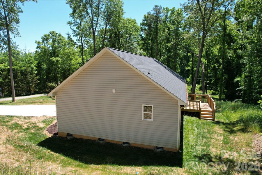 Exterior details and patio area of a home in , Lexington (Image 29).