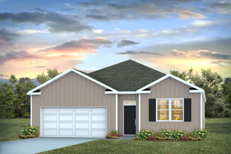 Front exterior of a home in the Stanbury Creek community, located in Supply, NC (Image 12).