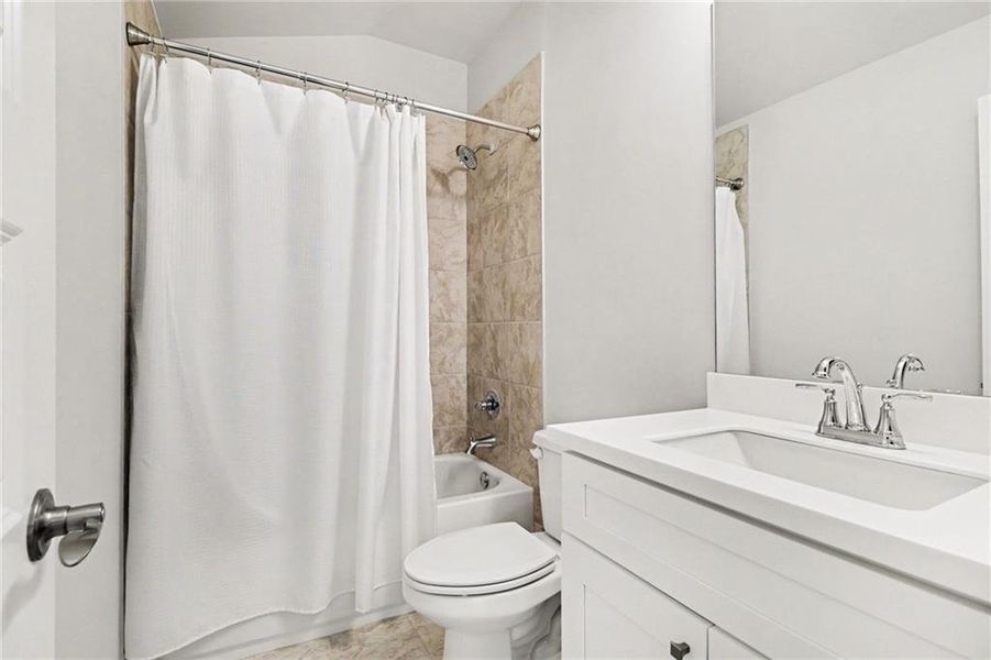 Furnished interior view inside a new home in , Marietta (Image 32).