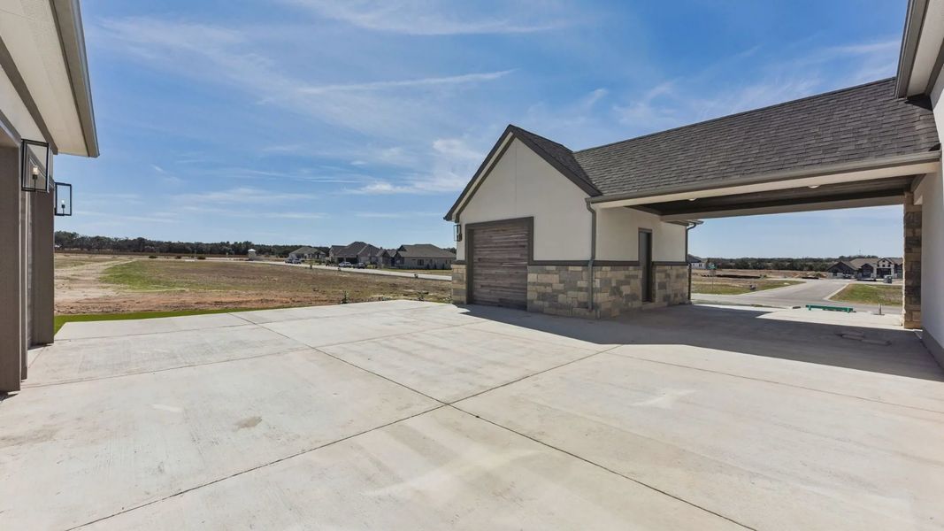 Representative exterior details of a home built from the Franklin by Chesmar Homes in Feathergrass, Florence (Image 25).