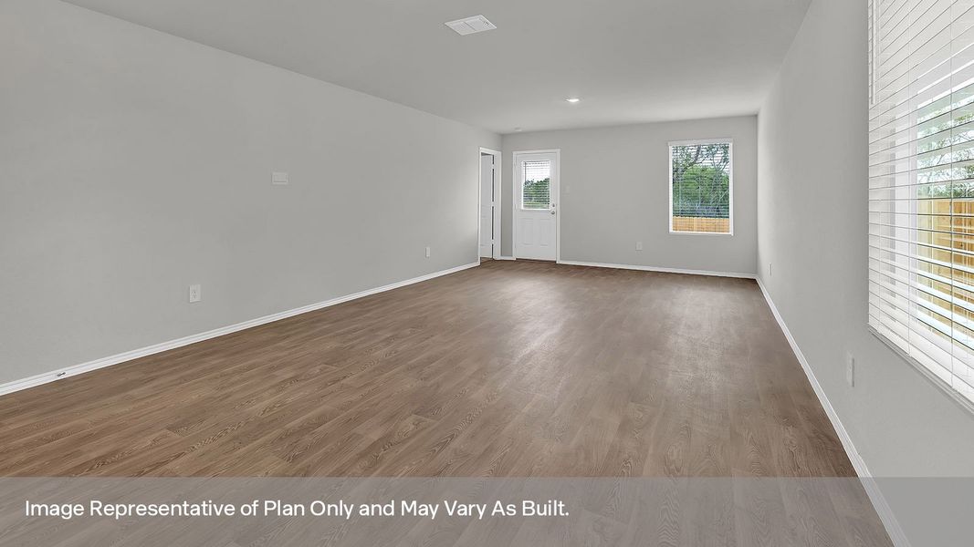 Spacious, unfurnished interior of a new home in Navarro Fields, Seguin (Image 14). Spacious, unfurnished interior of a new home in Navarro Fields, Seguin (Image 14).