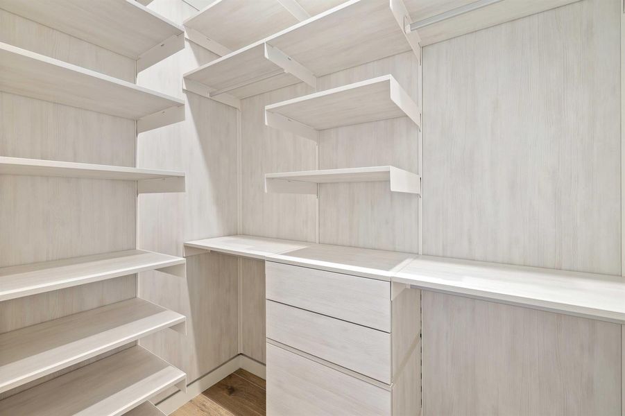 Custom Built-out Closet