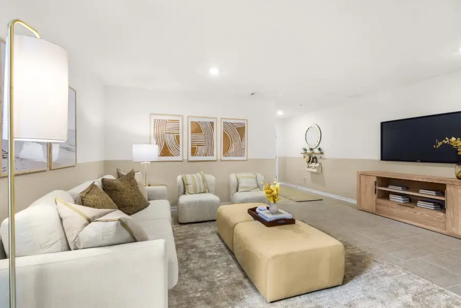 Furnished interior view inside a new home in Avalon, Milton (Image 3).