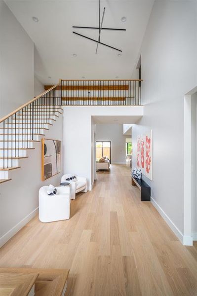 Furnished interior view inside a new home in , Dallas (Image 37).