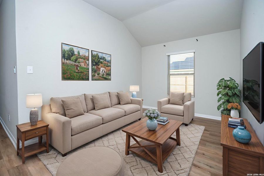 Furnished interior view inside a new home in Summer Hills, San Antonio (Image 9).