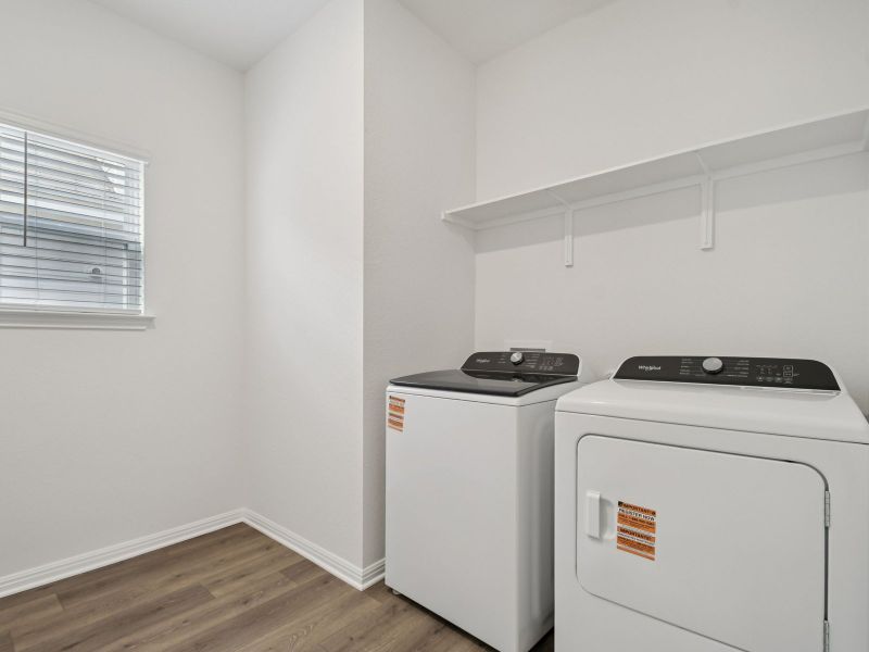 Close-up of interior finishes inside a home in Riverbend at Double Eagle - Boulevard Collection, Cedar Creek (Image 6).