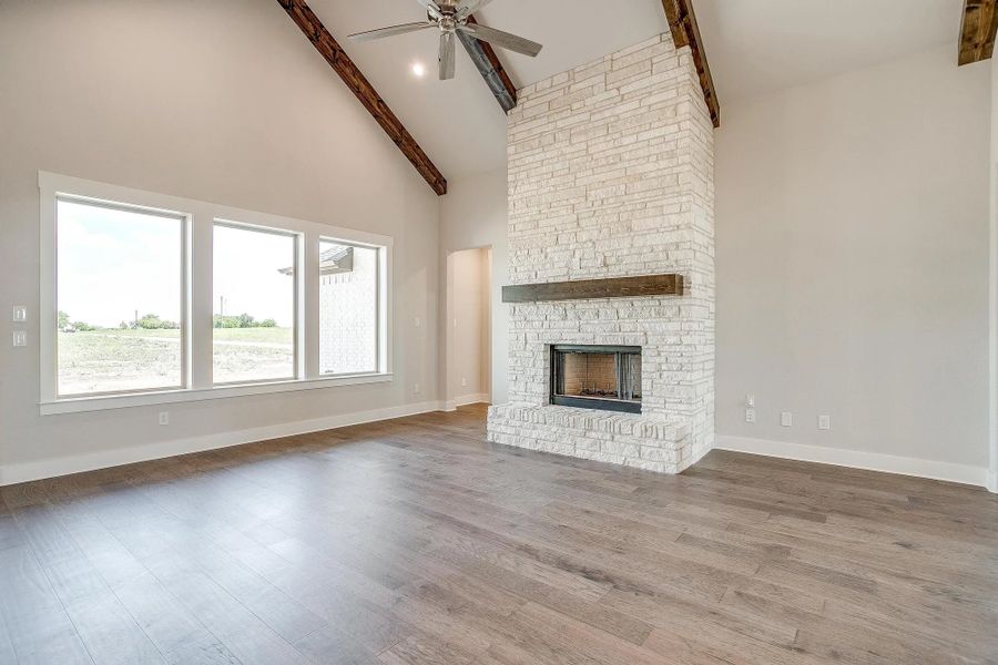 Representative unfurnished interior of a home built from the The Kellyn by Elmwood Custom Homes in Matthews Farm, Venus (Image 20). Representative unfurnished interior of a home built from the The Kellyn by Elmwood Custom Homes in Matthews Farm, Venus (Image 20).