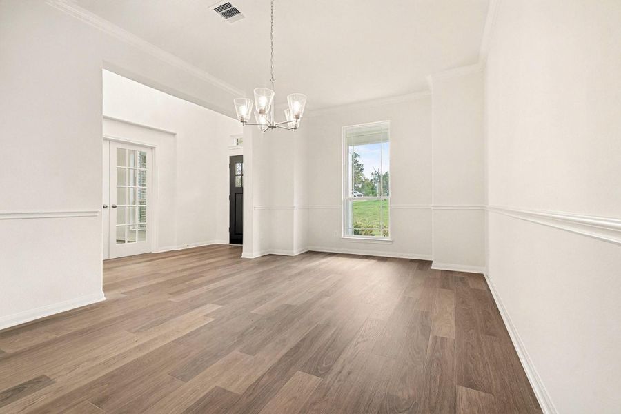 Spacious, unfurnished interior of a new home in Oakwood Ranch, Willis (Image 37). Spacious, unfurnished interior of a new home in Oakwood Ranch, Willis (Image 37).