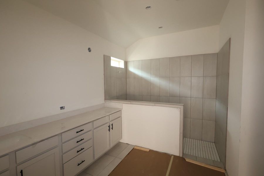 In-progress construction of a new home in Escondido 60' Homesites, Magnolia, TX (Image 8).