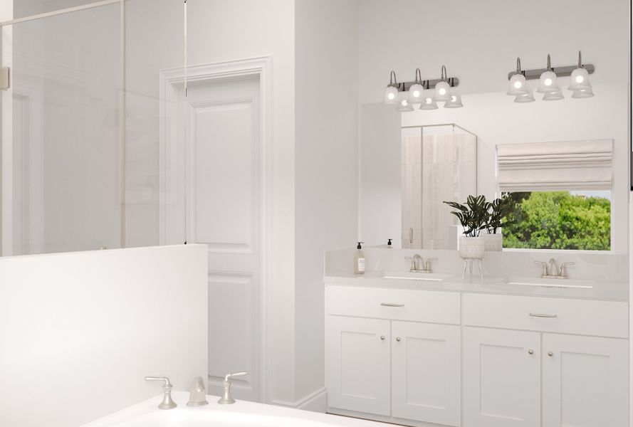 Furnished interior view inside a new home in Churchill: Fields 40', Anna (Image 7).