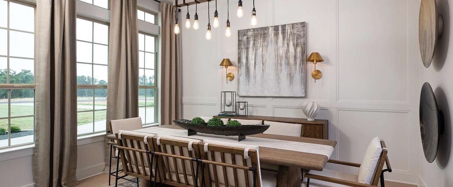 Representative furnished interior of a home built from the Cobe by Ashton Woods in Waldsanger, New Braunfels (Image 7).