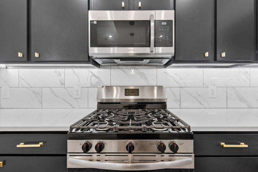 Stove and MIcrowave View